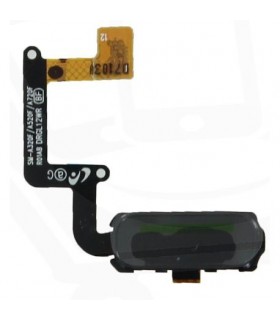 Flex Boton Home Huella Dactilar para Samsung Galaxy A3 A320F 2017 , A5 A520F 2017 ,A7 A720F 2017 - Negro