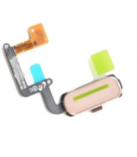 Flex Boton Home Huella Dactilar para Samsung Galaxy A3 A320F 2017 , A5 A520F 2017 ,A7 A720F 2017 - Rosa
