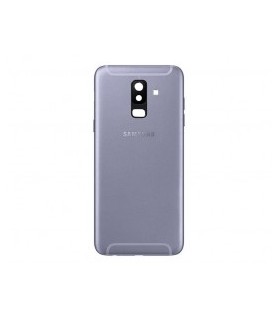 Carcasa Tapa Trasera Para Samsung A6 Plus A605 Gris