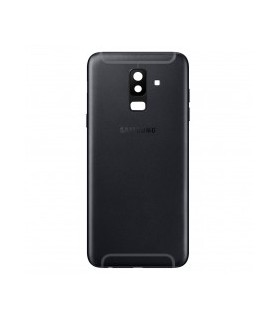 Carcasa Tapa Trasera Para Samsung A6 Plus A605 Negro