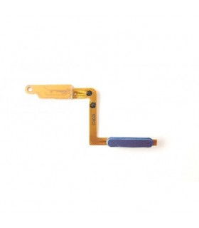 Flex de pulsador de encendido y lector de huellas azul para Samsung Galaxy A7 2018 A750