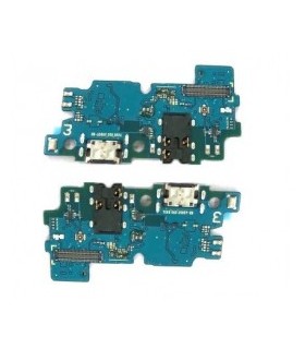 Placa auxiliar con conector de carga,datos y accesorios y audio jack micro USB para Samsung Galaxy A7 2018 A750