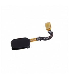 Botón de lector de huellas negro para Samsung Galaxy A8 2018 - A530