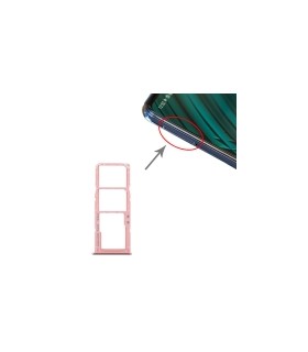 Bandeja Dual SIM+micro SD rosa para Samsung Galaxy A51 A515F