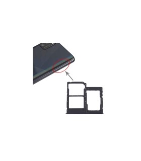 Bandeja Dual SIM-micro SD negra para Samsung Galaxy A41 A415