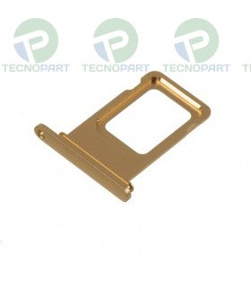 Bandeja SIM dorada para iPhone XR A2105