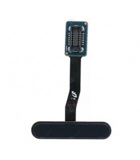 Flex de botón pulsador de encendido y lector de huellas negro para Samsung Galaxy S10e G970F