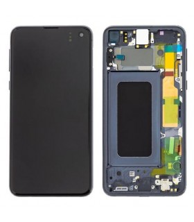 Pantalla completa con marco para Samsung Galaxy S10e G970F azul original