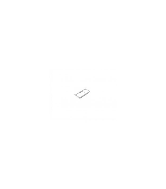 Bandeja Dual SIM+Micro SD plateada para Huawei P9 Plus