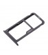 Bandeja Dual SIM+Micro SD negra para Huawei P10