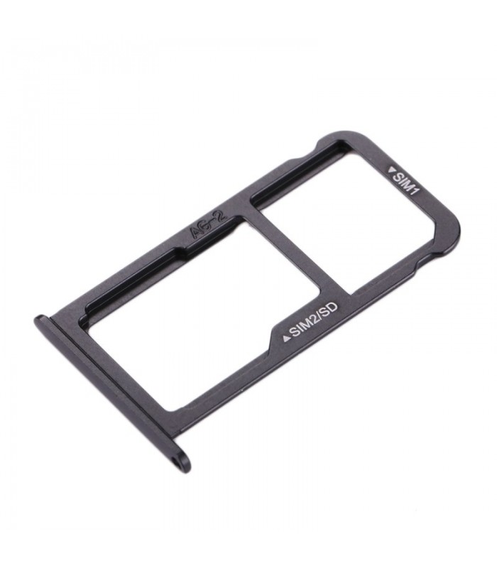 Bandeja Dual SIM+Micro SD negra para Huawei P10