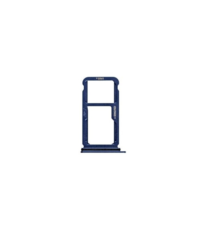 Bandeja Dual SIM+Micro SD azul para Huawei P10 Plus