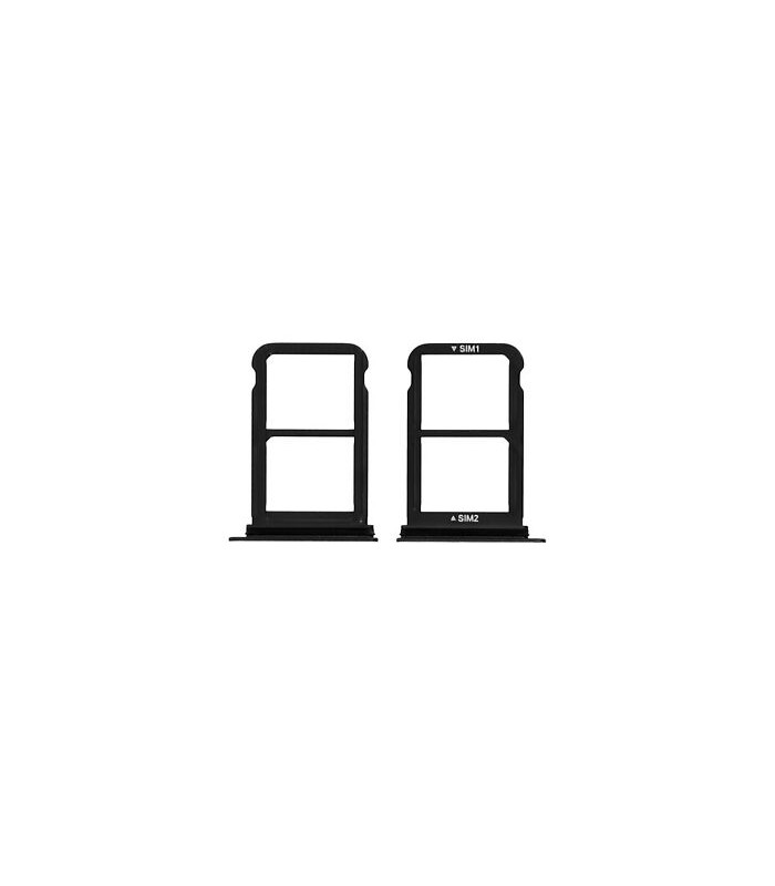 Bandeja Dual SIM negra para Huawei P20