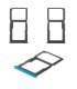 Bandeja Dual SIM+SD Azul para Huawei P30 Lite