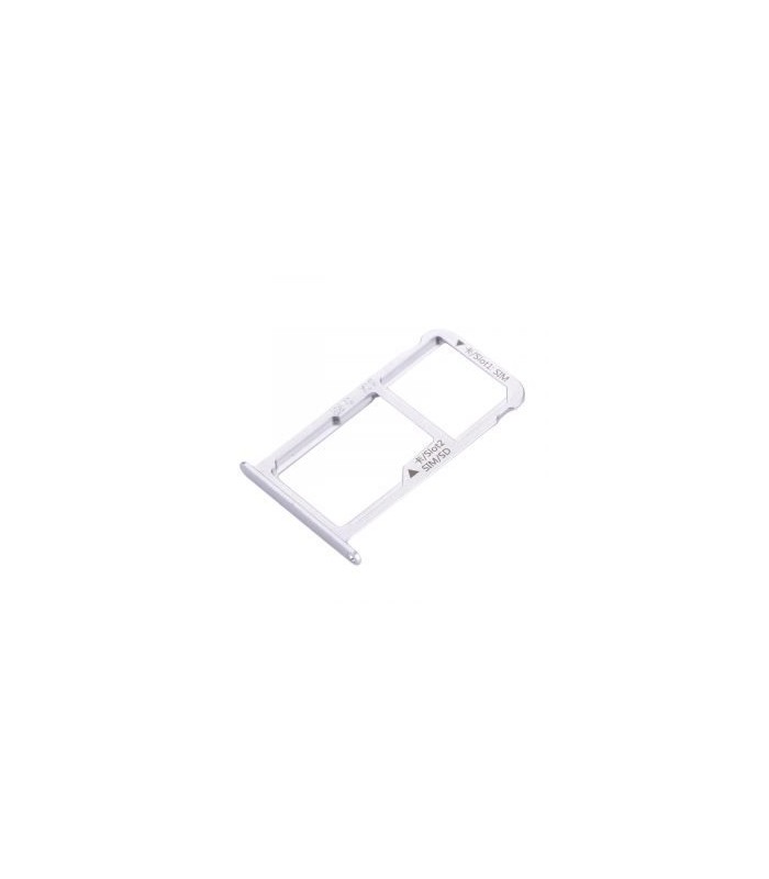 BANDEJA SIM HUAWEI HONOR 6X  MATE 9 LITE PLATA