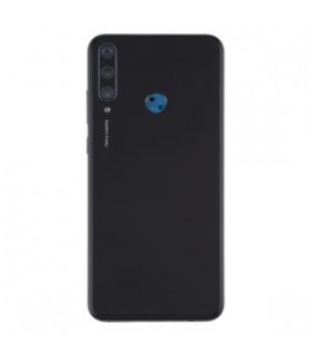 Tapa trasera negra con lente para Huawei Y6p