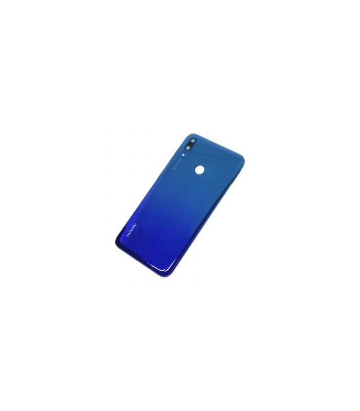 Tapa trasera azul Huawei Y7 2019 con lante
