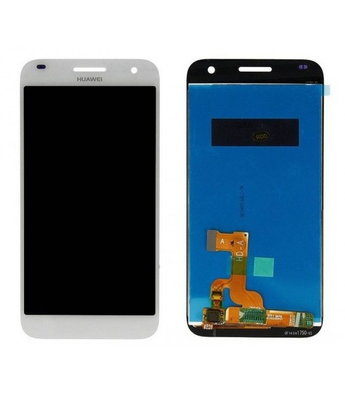 Pantalla completa para Huawei Ascend G7 blanca