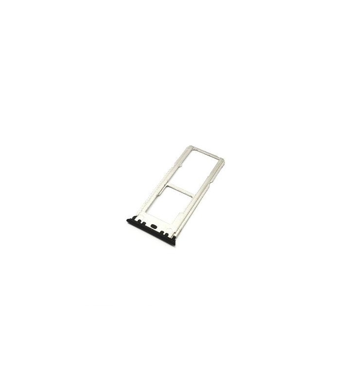 Bandeja o Soporte Dual Sim y SD para Oppo A73, CPH2099 - Negra
