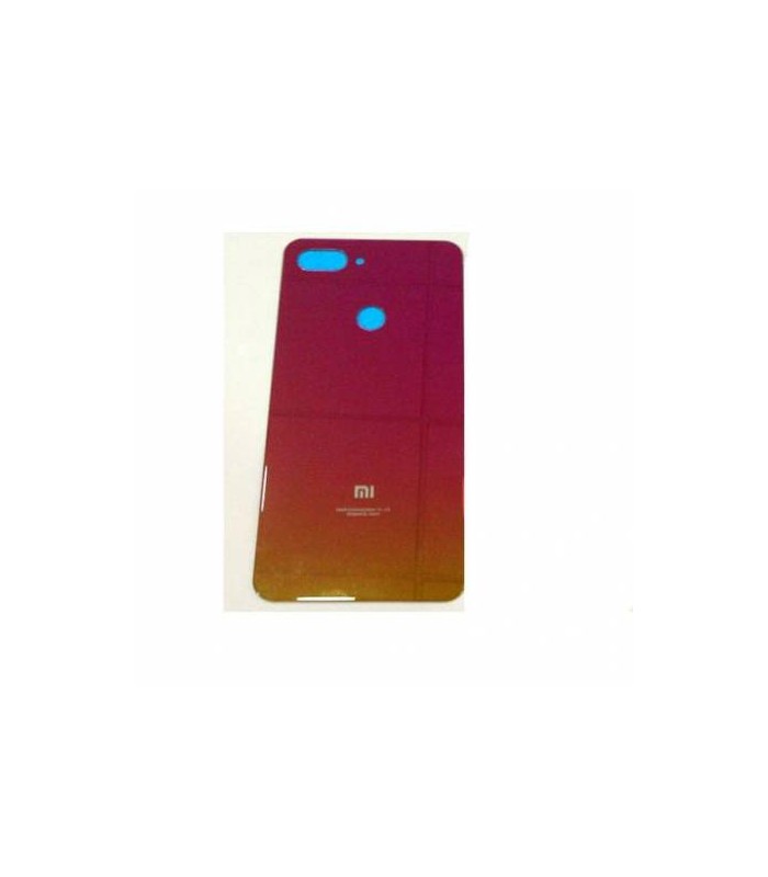 Carcasa trasera roja para Xiaomi Mi 8 Lite