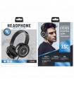 LT PLUS C6094 CASCO AURICULAR STEREO 3.5MM PLUG NEGRO