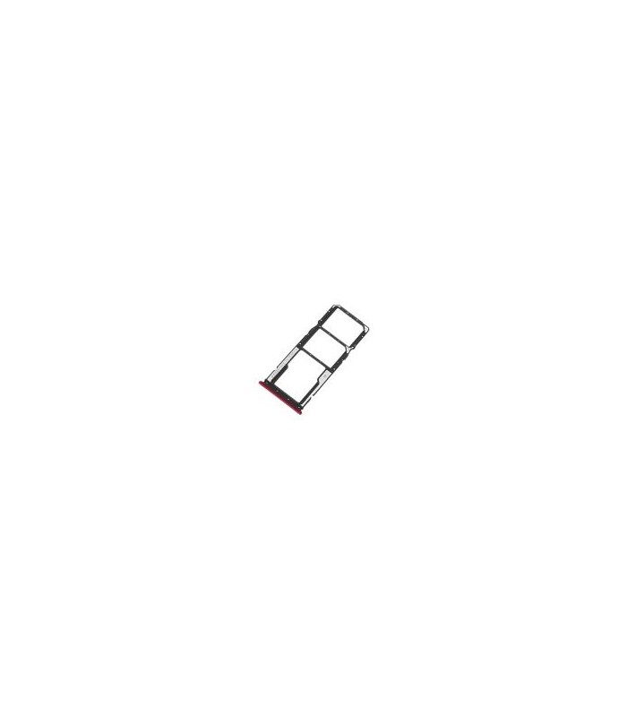 Bandeja De Tarjeta SIM Y Micro SD para Xiaomi Redmi 8 - Redmi 8A - Rojo