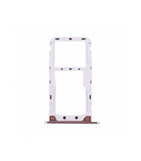 Bandeja Dual SIM-SD rosa para Xiaomi Redmi 5 Plus-Redmi Note 5-Redmi Note 5 Pro