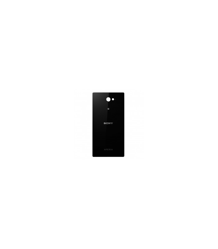 Tapa trasera negra para Sony Xperia M2 D2303 D2305 D2306