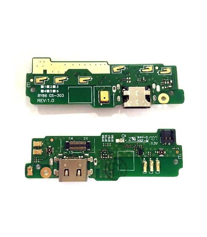 Placa De Conector De Carga USB Tipo-C Con Micrófono para Sony Xperia XA1 Ultra (G3221 G3212 G3223 G3226)