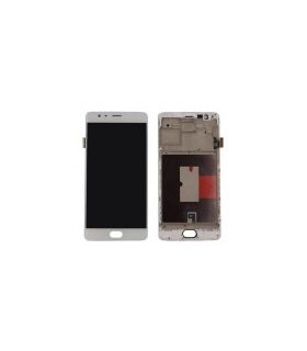 Pantalla Completa LCD Y Táctil para Oneplus 3 - 1+3 - Oneplus Tres - Oneplus 3T - 1+3T - Oneplus Tres T – Blanco
