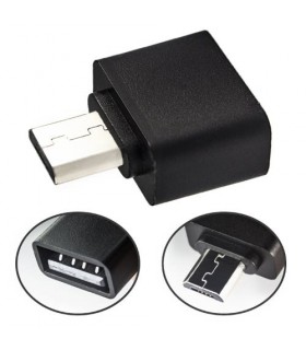 Adaptador Micro Usb a Usb Otg para teléfonos inteligentes Android