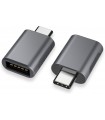 ADAPTADOR TYPE-C TO USB 3.0  PARA MOVIL Y MAC BOOK NEGRO