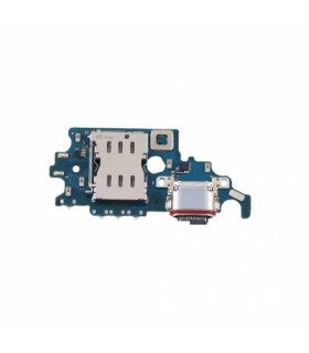 PLACA CONECTOR DE CARGA, MICROFONO Y LECTOR SIM SAMSUNG GALAXY S21 G991 G991B
