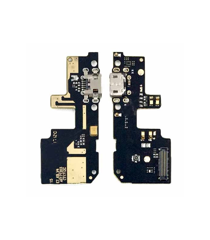 Placa De Conector De Carga Micro USB Con Microfono para Xiaomi Redmi 5 Plus