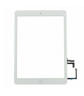 Táctil con flex bóton home para iPad Air A1474 A1475 A1476 iPad 5 A1822 A1823 blanca