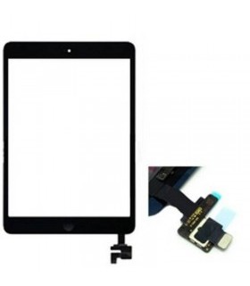 Táctil con IC y botón home para iPad mini A1432-A1454-A1455-iPad mini 2 A1489-A1490-A1491 negro