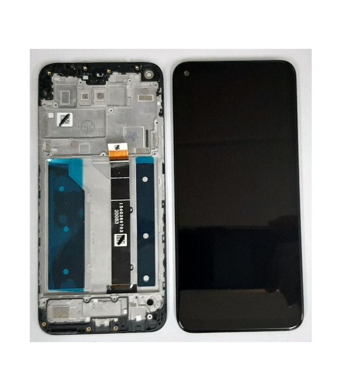 PANTALLA LCD PARA LG Q61 MAS TACTIL NEGRO MAS MARCO NEGRO