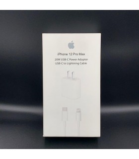 IPHONE 12 CHARGER COMPLETO 20W