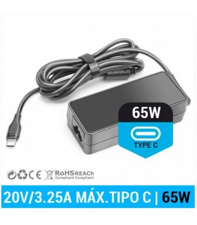 CARGADOR DE PORTÁTIL TYPE-C 65W