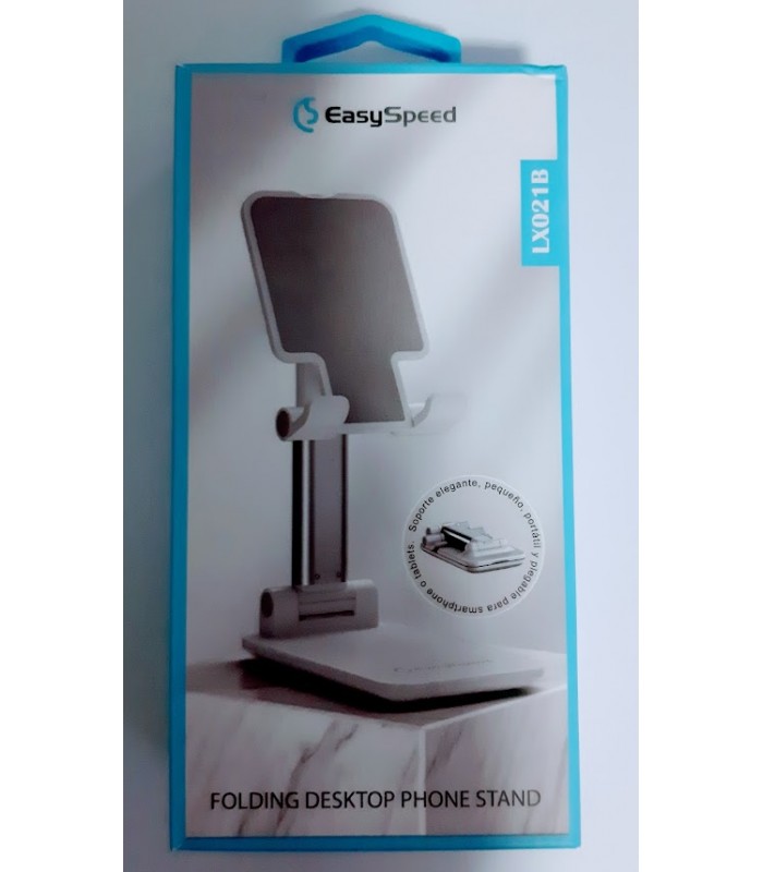 SOPORTE DE MESA PLEGABLE PARA MOVILES Y TABLETS EBLANCO