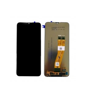 Pantalla completa para Samsung A02S 2020 A025 A03 A035G Negro 162MM