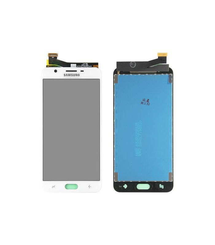 Pantalla completa para Samsung Galaxy J7 Prime G610F blanca compatible