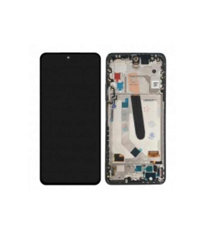 Pantalla completa con marco para Xiaomi Mi 11i M2012K11G Mi 11 Pro Mi 11X Pro 2021 Poco F3 negra original
