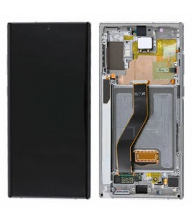 Pantalla Completa LCD Y Táctil Original para Samsung Galaxy Note 10 Plus N975F  Plata
