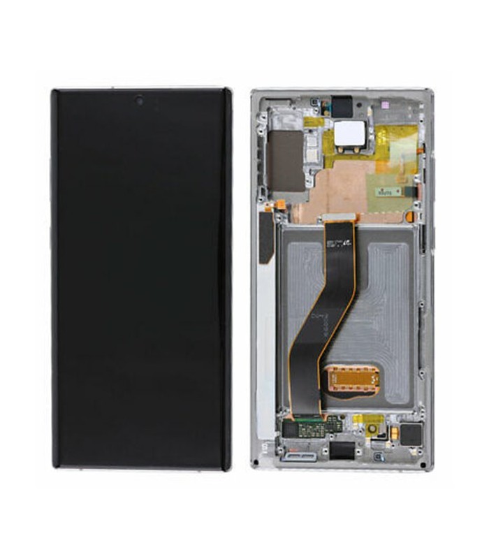 Pantalla Completa LCD Y Táctil Original para Samsung Galaxy Note 10 Plus N975F  Plata