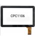 Pantalla Tactil Universal China de 10.1 Pulgadas para Tablet Unusual 10X - MF-595-101F FPC CPC1006