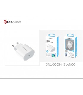 Adaptador de corriente PD USB-C cargador rápido de 20W