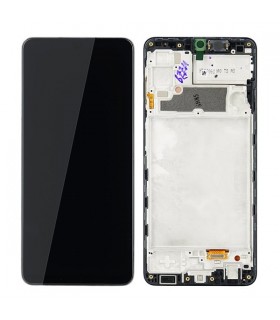 Pantalla Completa OLED Con Marco Para Samsung Galaxy A22 4G / A225 (NEGRO)