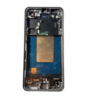 Pantalla Completa Original LCD Y Táctil Con Marco Para Samsung Galaxy S24 FE S721 S721B NEGRO
