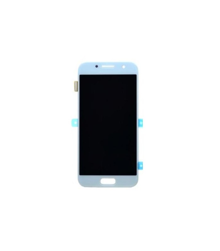 Pantalla completa para Samsung Galaxy A3 2017 A320 azul claro original